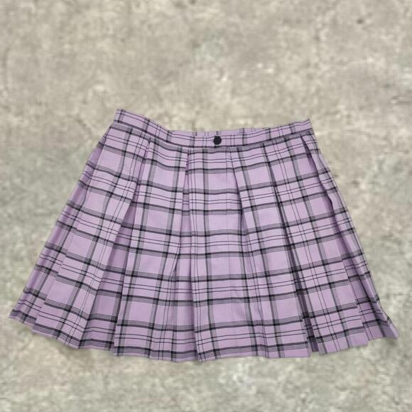 Sugar Thrillz y2k bratcore plaid mini skirt sugar thrillz sz xs nwt - Picture 2 of 7